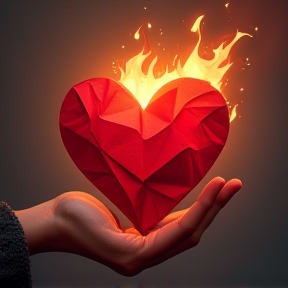 Paper Hearts on Fire