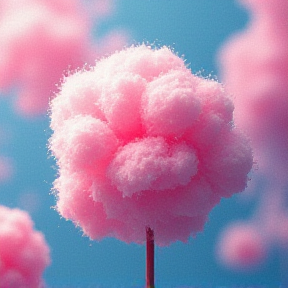 Zuckerwatte Es Kracht