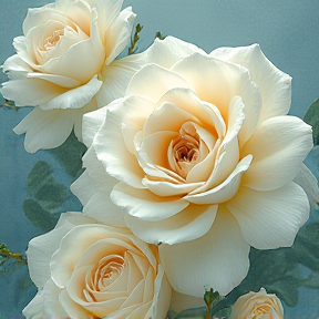 Snow-White Roses