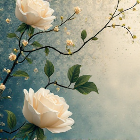 Snow-White Roses