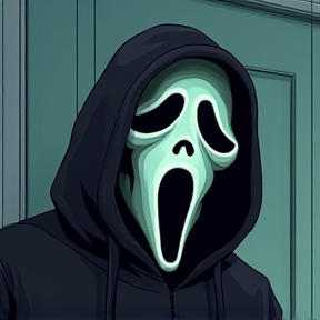 Ghostface caught on tape