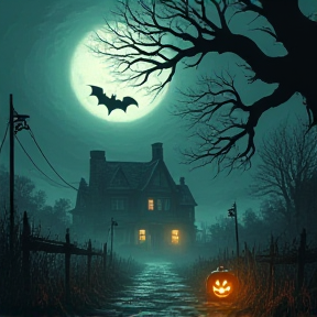 Creepy Halloween Night