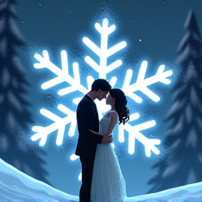 Snowflake Kiss