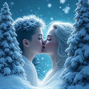 Snowflake Kiss