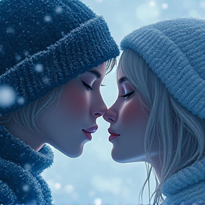 Snowflake Kiss