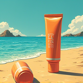 L & C scented Sunscreen