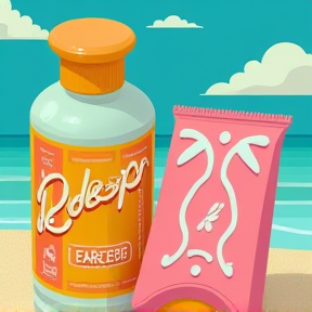 L & C scented Sunscreen