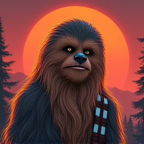 Bare Chewbacca