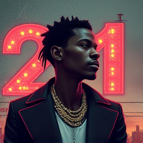 Текст в стиле 21 Savage