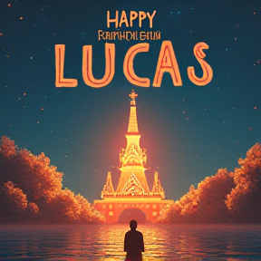 Joyeux anniversaire lucas 18 ans