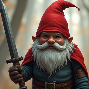 Bertrum the Warrior Gnome Saves the Day