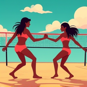 Hermanas de Voleibol