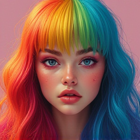 She´s like a rainbow