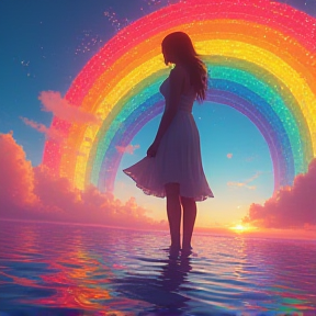 She´s like a rainbow