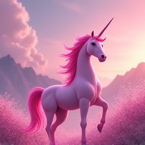 Pretty Pink Unicorn