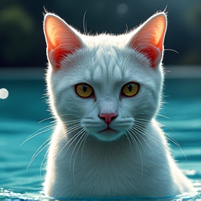 Cat's Aquatic Adventure