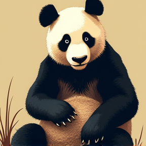 Panda Without Legs