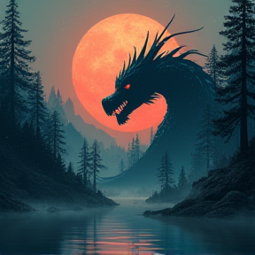 The Dark Black Dragon