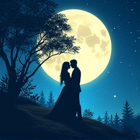 Lovers of the moonlight 