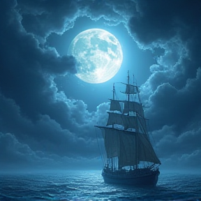 Moonlight Through the Tempest