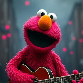 Crimson Shadows on Sesame Street