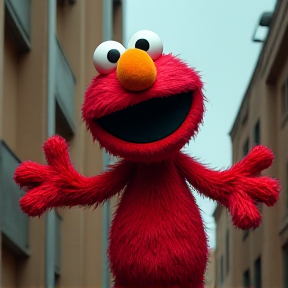 Crimson Shadows on Sesame Street