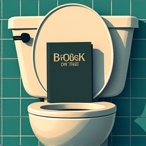 Book on the Toilet