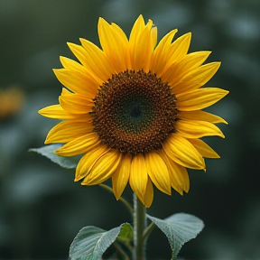 The Sunflower's Shadow