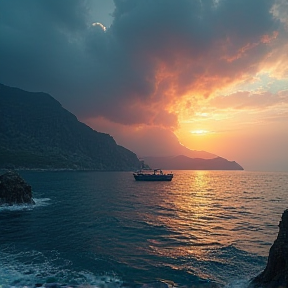 Sailing Through Messina