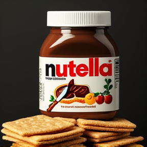 Crackers and Nutella