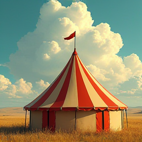 The Striped Tent