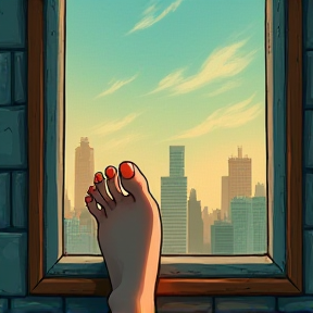 Toenails on the Windowsill