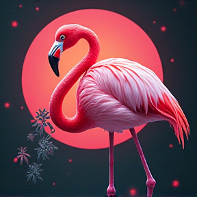 Rock Flamingo