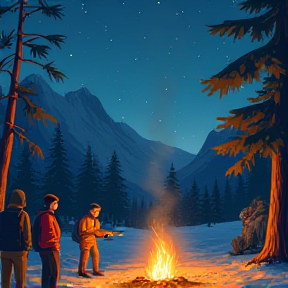 Rockin' Round the Campfire at Christmas