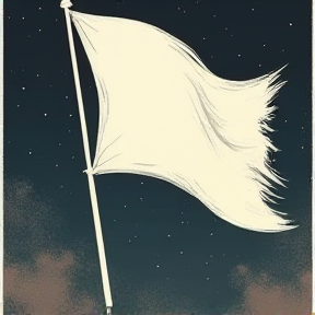 drapeau blanc