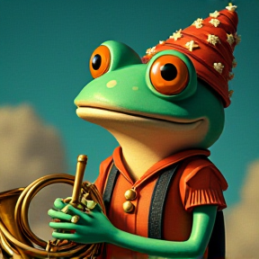 Mooncake The Frog's Tuba Tune