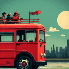 Wheels on the Red Bus