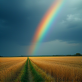 Stormy Day Rainbow