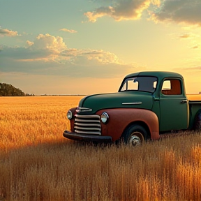 Tractors and Wheat