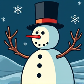 Frosty Jack the snowman