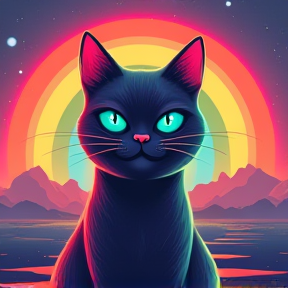 Rainbow Cat