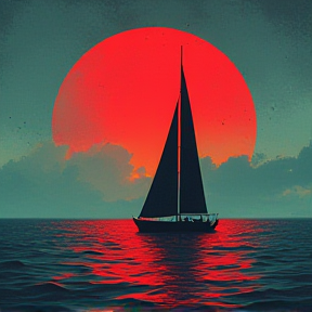 Scarlet sails