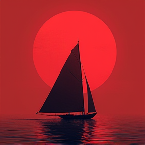 Scarlet sails