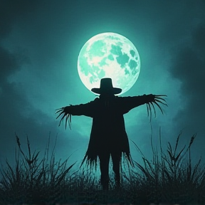 Scarecrow Walks at Midnight