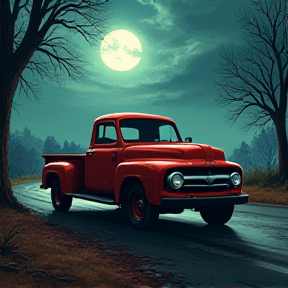 Haunted Pickup Truck