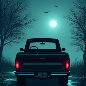 Haunted Pickup Truck