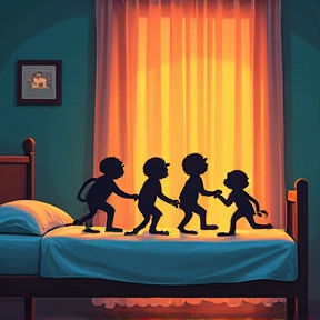 Five Little Monkeys Jumping on the Bed