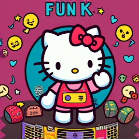 FUNK SEM HELLO KITTY APENAS SONIC