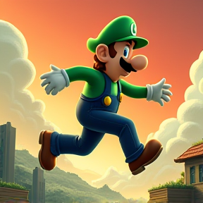 Le saut de Luigi