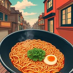 I saw you eat my ramen